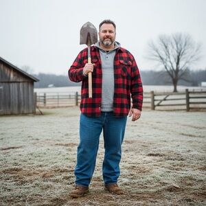 L.L. Bean Double‎ L Natural Fit flannel lined jeans size 42